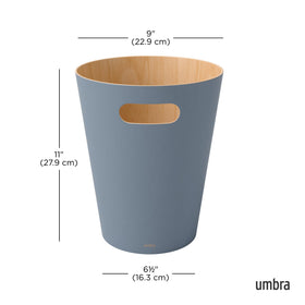 Integrated handles let you move Woodrow easily.