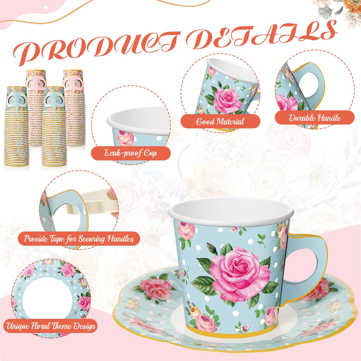 Umigy tea party tape roll for quick, clean table setup.
