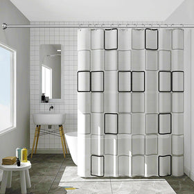 Umimile rust-resistant 304 stainless steel shower rod in humid space
