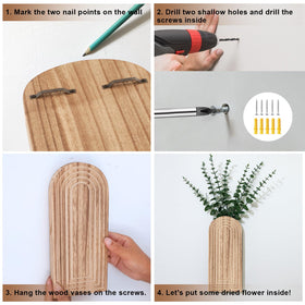 Umitiu multi-use planters pair blends with boho and modern interiors.