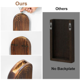 Umitiu natural brown planters ideal for humid spaces like bathrooms.
