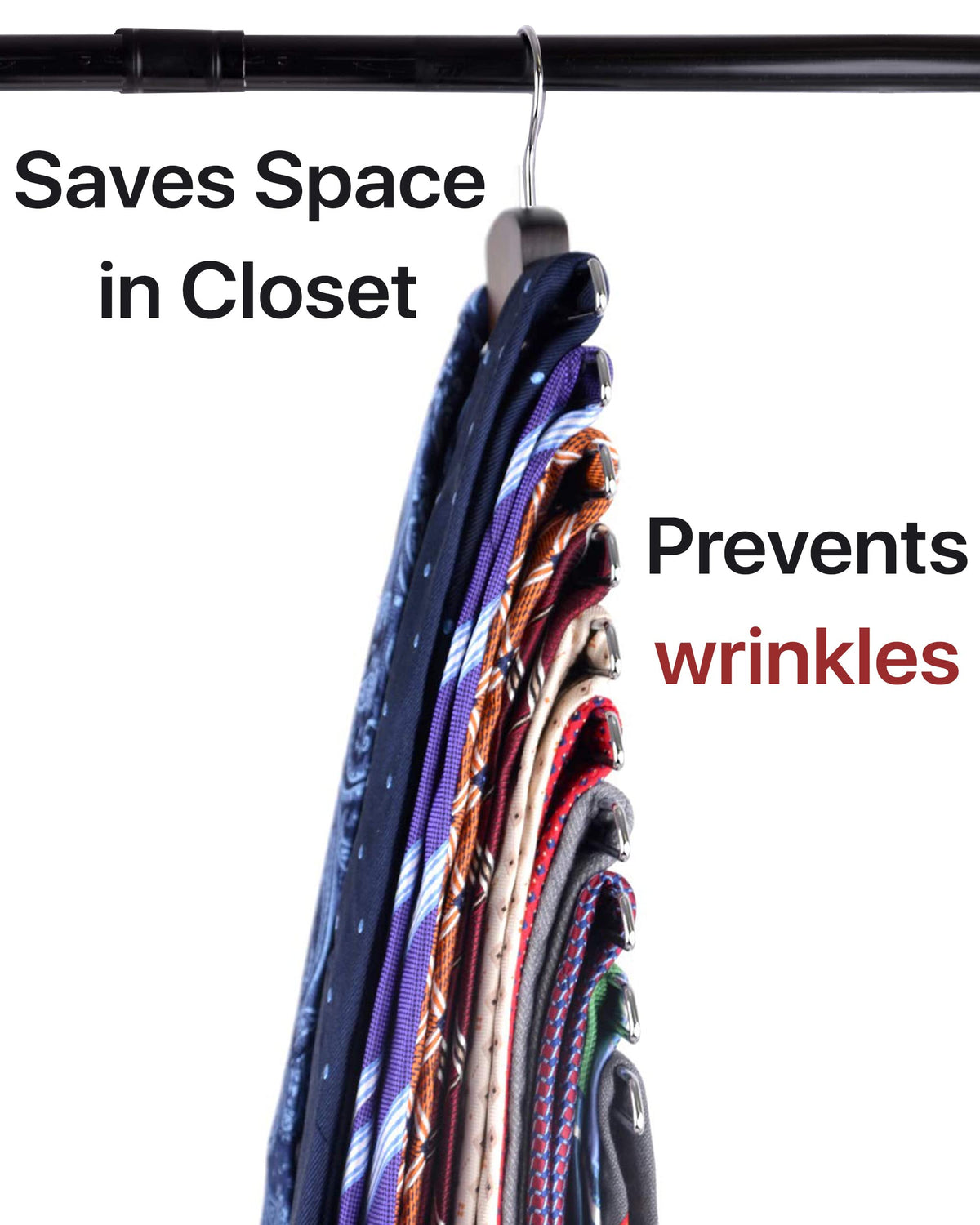 Umo Lorenzo closet installation scene demonstrating space-saving organization.