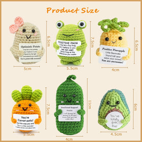 UNCLEM pineapple crochet buddy brightens spaces and inspires positive vibes