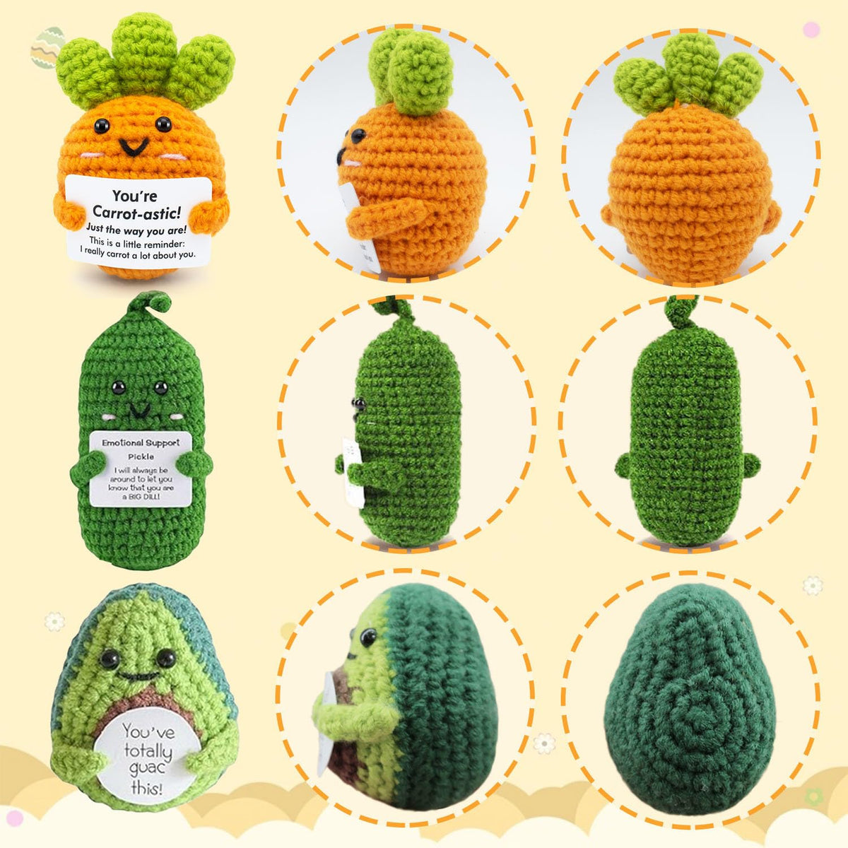 UNCLEM turtle crochet friend adds cute charm and calm to any space