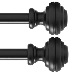 UNCONSIL curtain rod adjustable 48-84 inches, perfect for versatile window sizing.