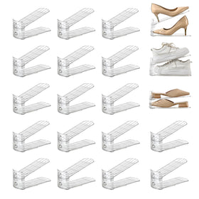 Uni HIMO 20 pack shoe slots organizer front view showing compact design