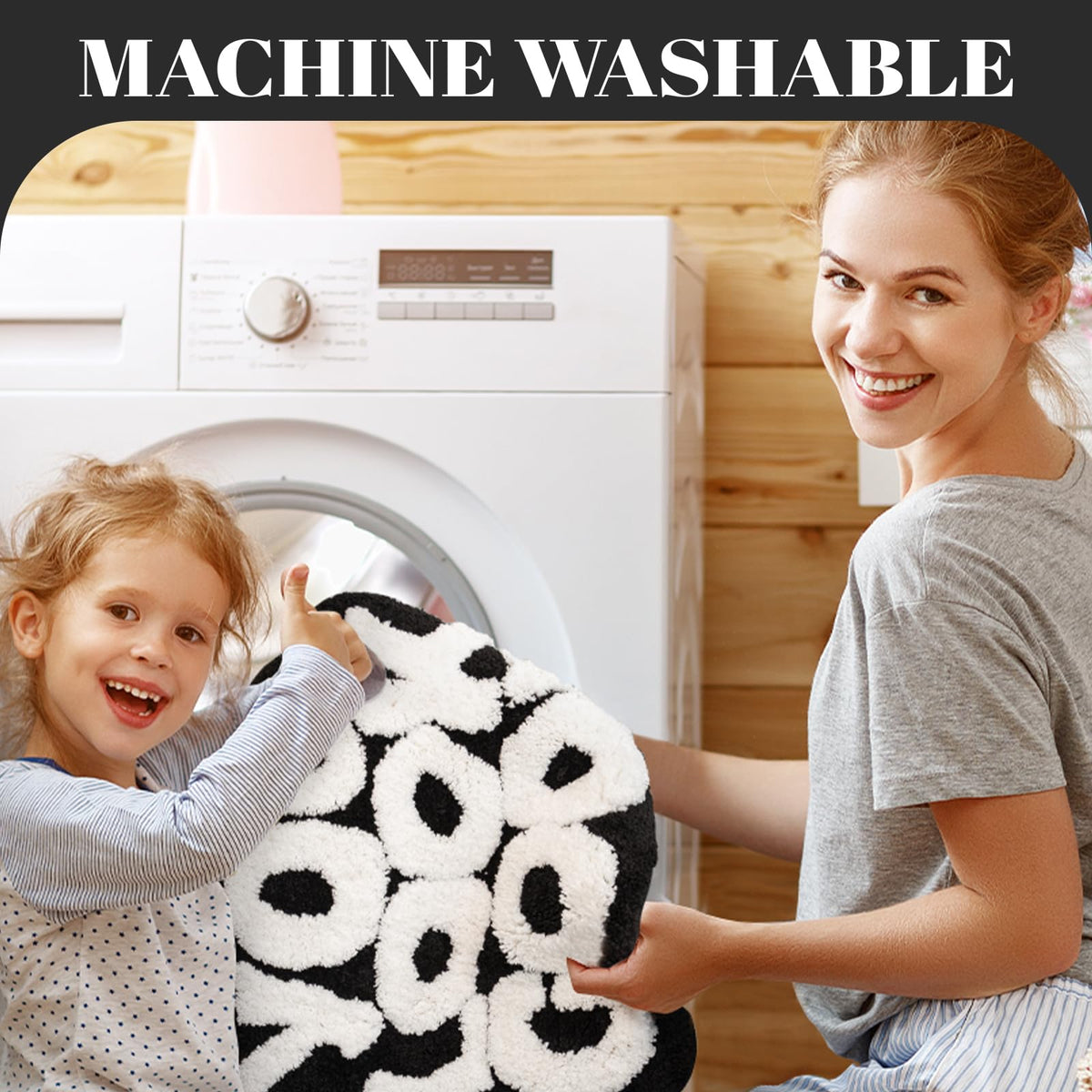 UNIBATH You Look Good mat suitable for small bathrooms and entry areas