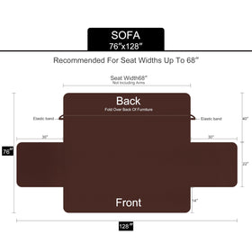 U-NICE HOME furniture protector offers practical protection with a soft, reversible touch.