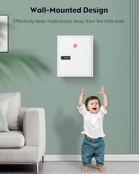 Uniclife cabinet door detail with solid frame and white coating
