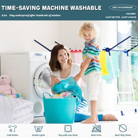 UNILIBRA King Cover is machine washable for easy care