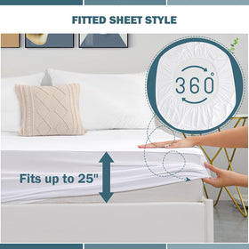 UNILIBRA machine-washable mattress protector stays waterproof after many washes.