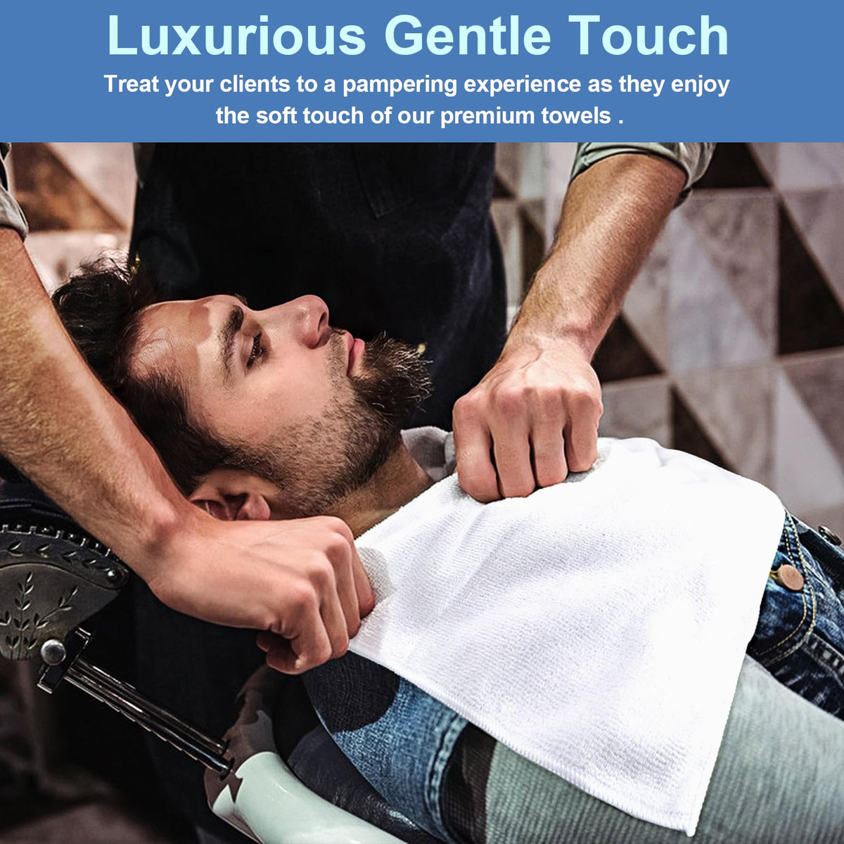 UNIMADE edge-lock towels prevent fraying for long-lasting performance.