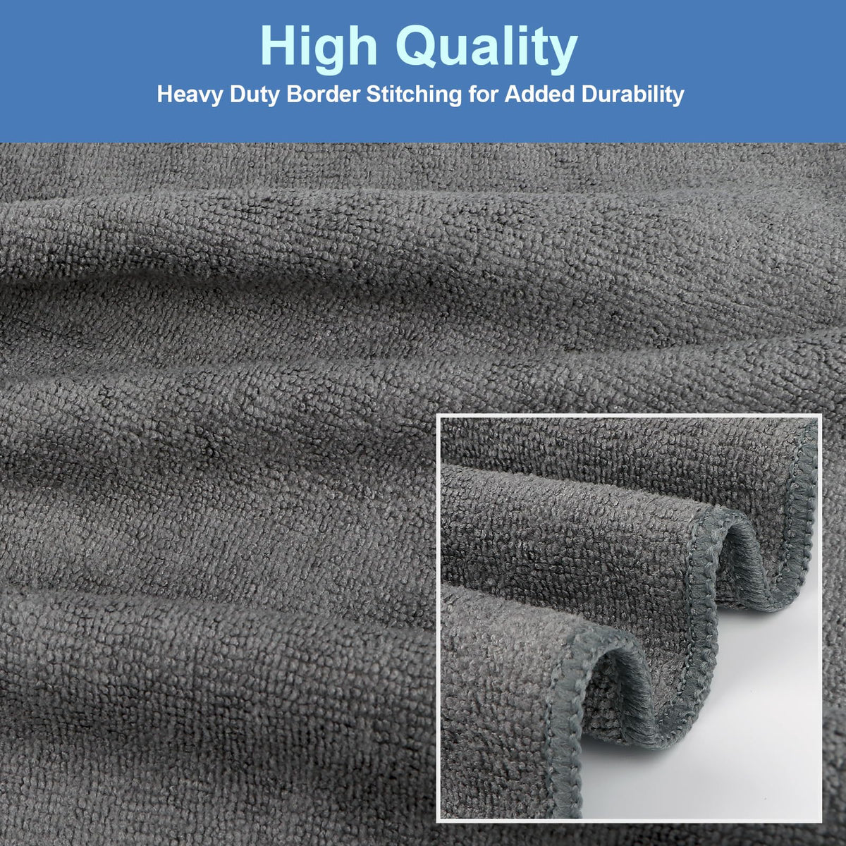 UNIMADE highly absorbent towels capture moisture quickly for fast drying