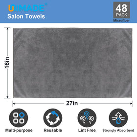 UNIMADE soft microfiber close-up showing plush texture, gentle on skin