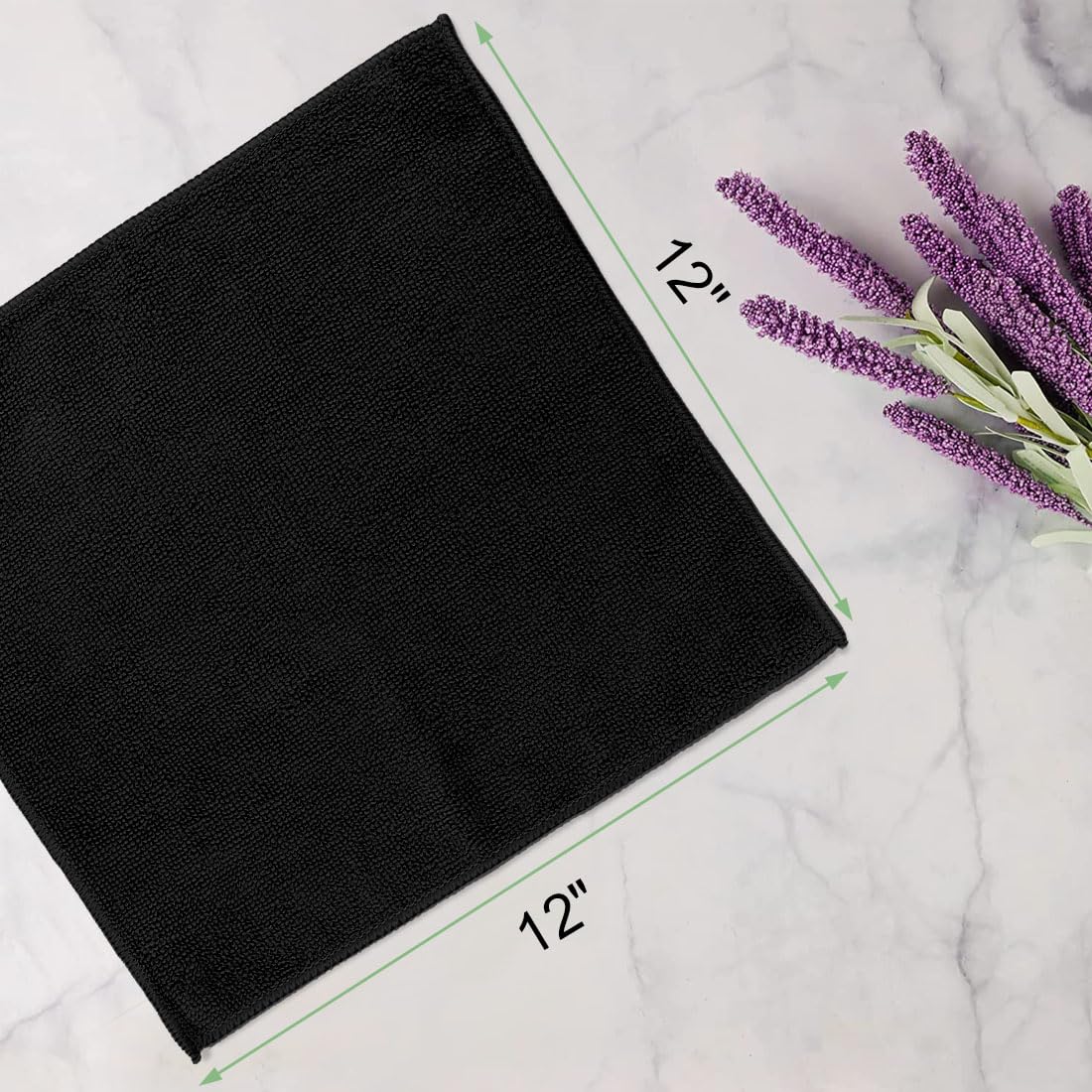 UNIMADE washcloths 12x12-inch square for everyday face and hand use.