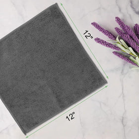 UNIMADE washcloths soft-touch 12x12 for facial care and comfort
