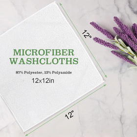 UNIMADE washcloths close-up reveals velvety soft touch for gentle cleansing.