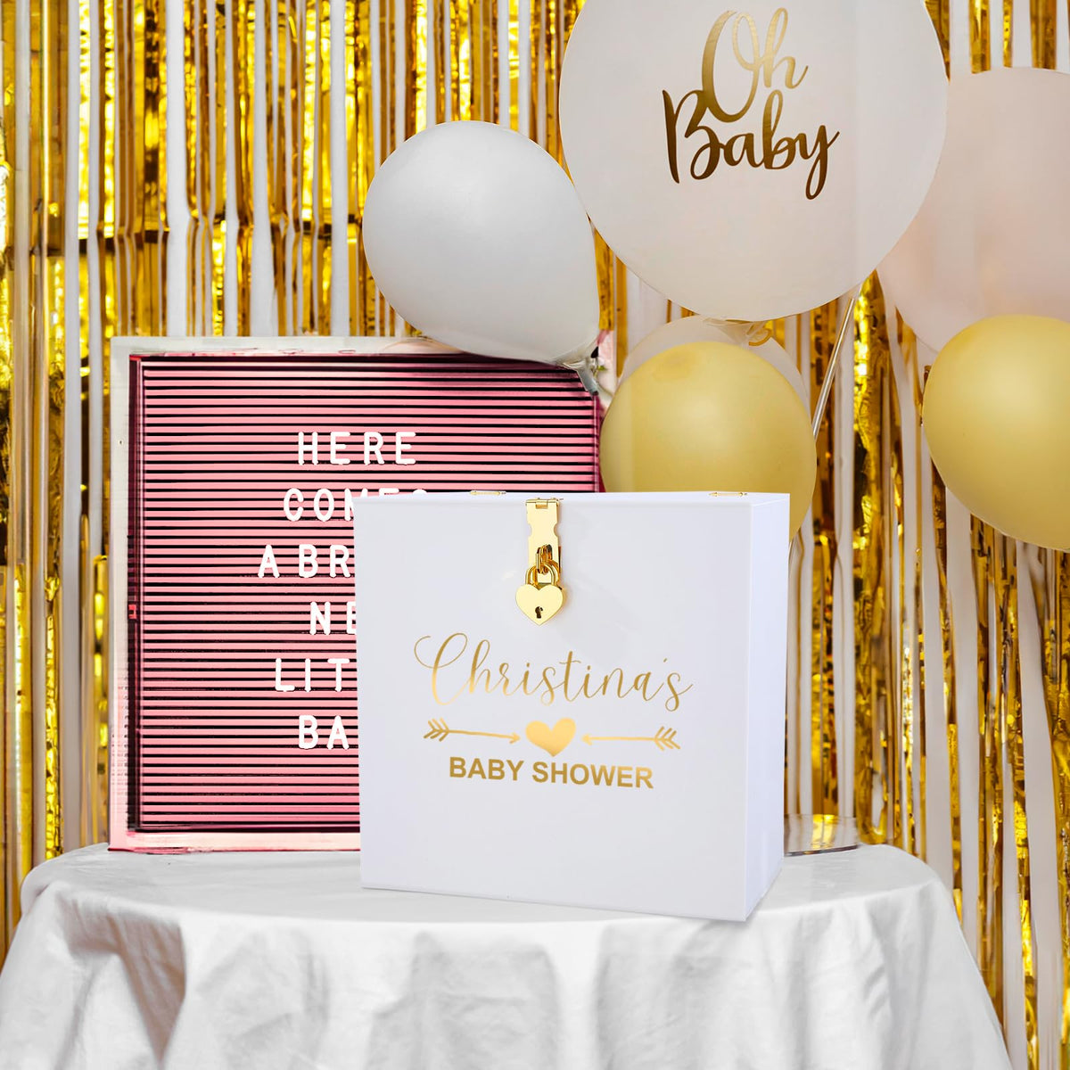 UNIQOOO DIY-friendly design suitable for personalized event themes.