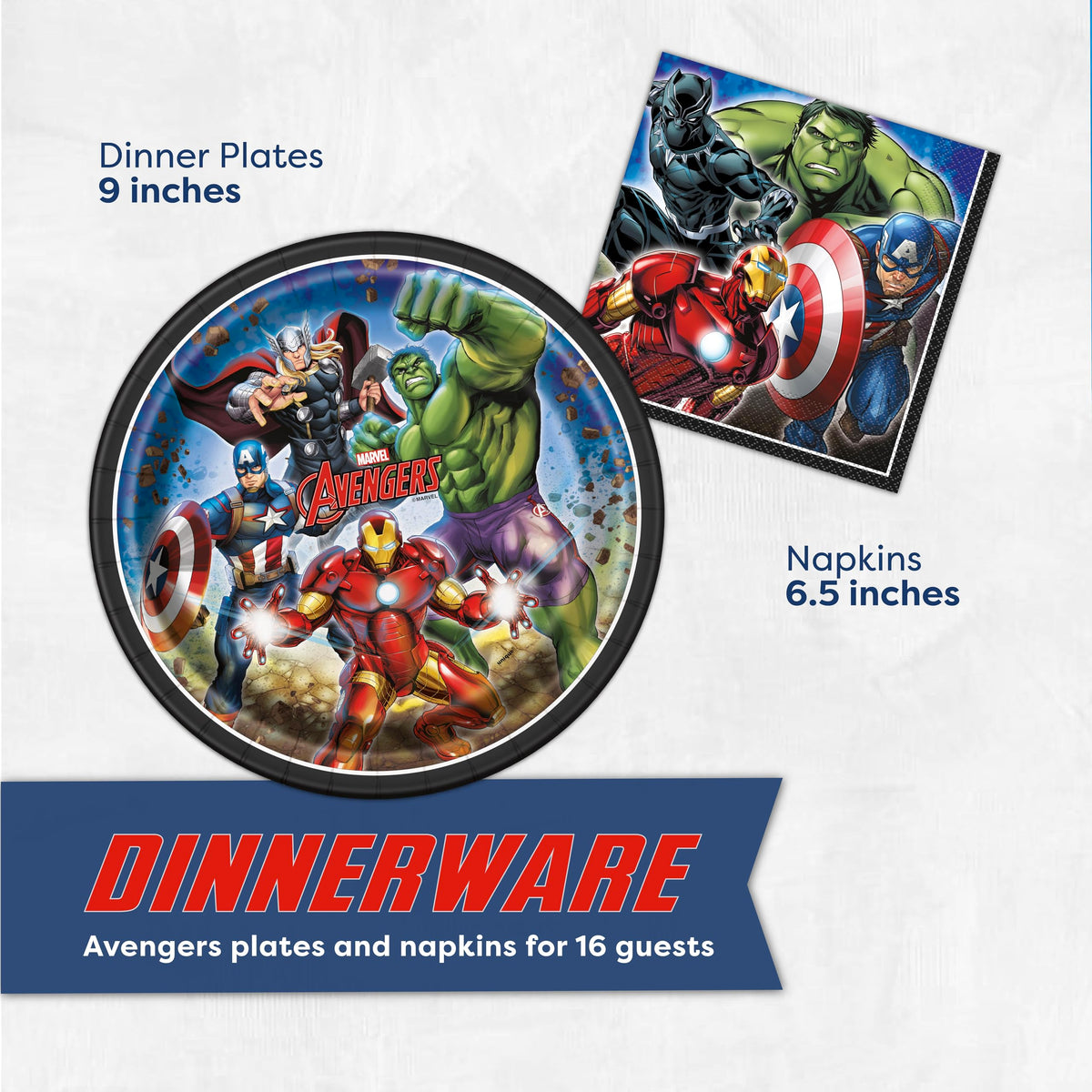 Unique Avengers It's My Birthday sticker for a celebratory moment