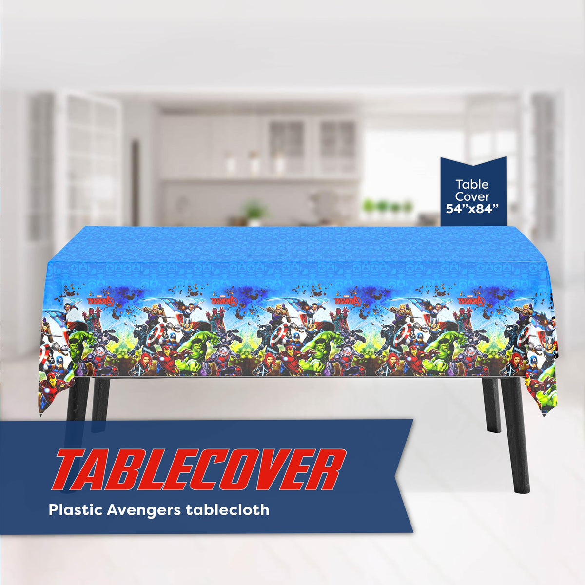 Unique Avengers 6.5-inch napkins for quick cleanup