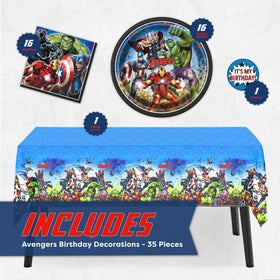 Unique Avengers 9-inch plates designed for easy servings