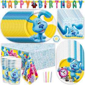 Blues Clues table cover for a colorful party setup and easy cleanup