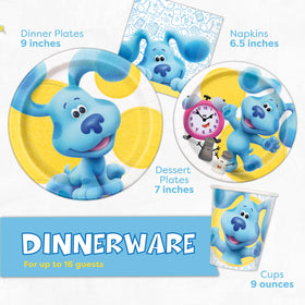Blues Clues paper cups keep drinks mess-free during party play