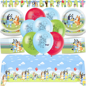 Unique Bluey banner for a cheerful party theme and photo backdrop.