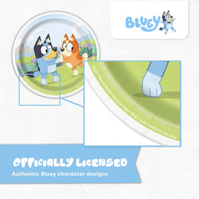 Unique Bluey birthday sticker adds instant party flair to the guest of honor.