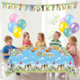 Unique Bluey napkins for themed celebration and quick cleanup.