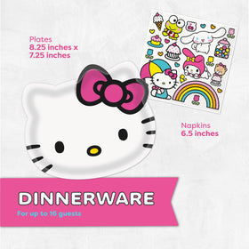 Unique Hello Kitty napkins absorb spills with cute party flair