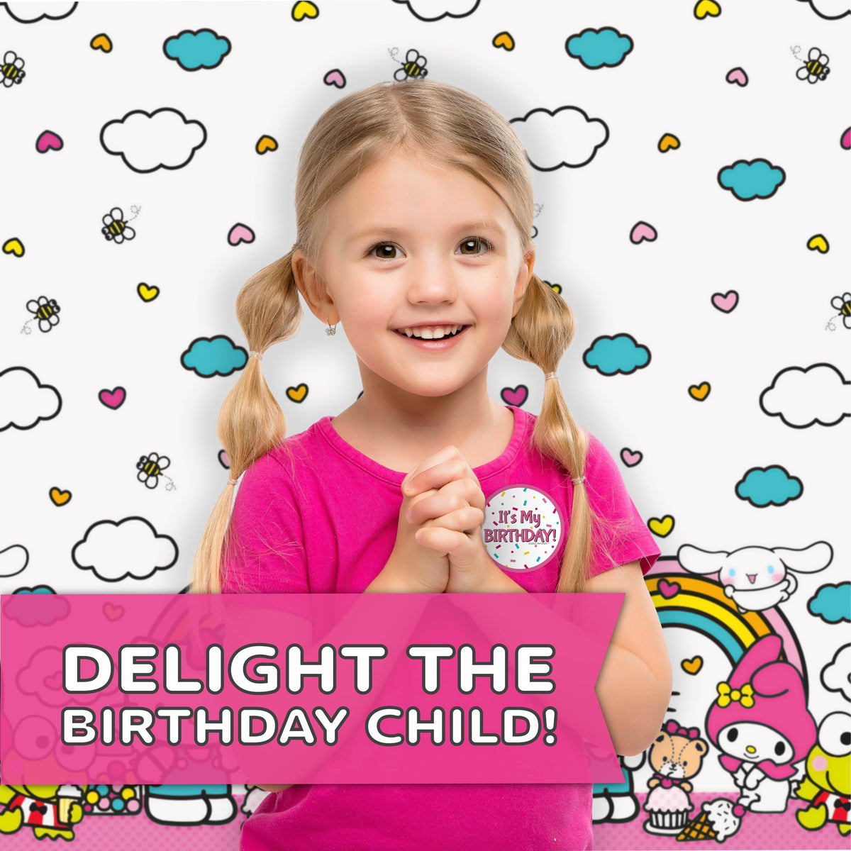 Unique Hello Kitty packaging shows licensed partyware