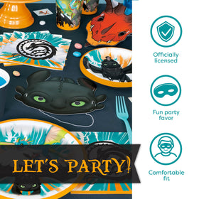 Unique How to Train Your Dragon 'It's My Birthday' sticker offers party fun.