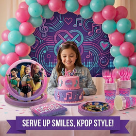 Unique KPop Demon Hunters napkins for quick party cleanup and style