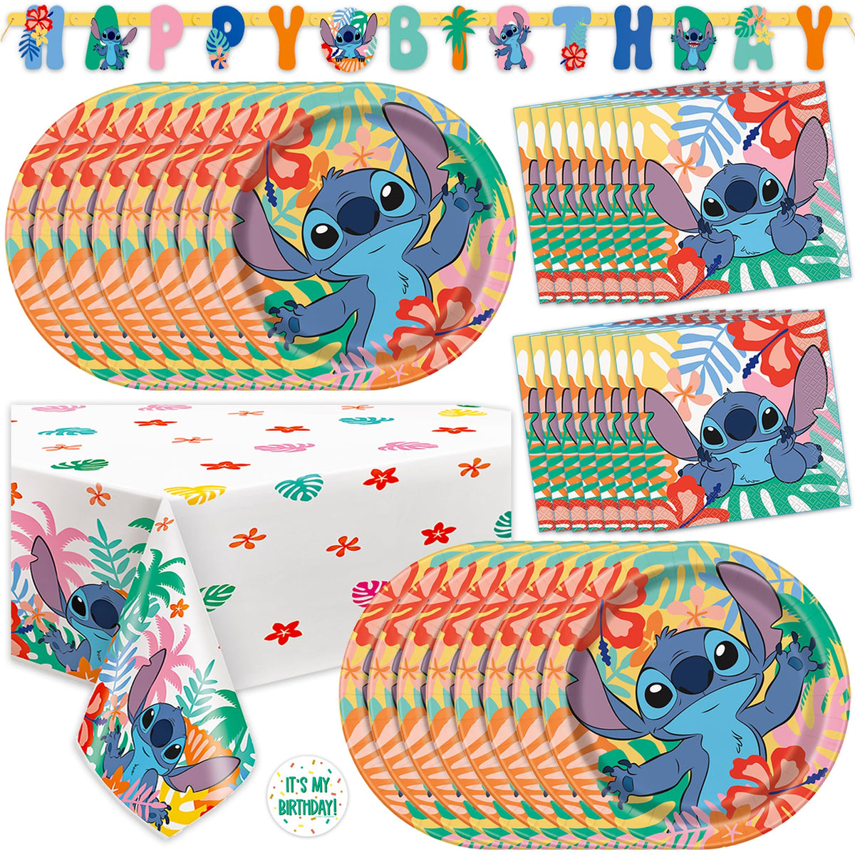 Unique Lilo and Stitch banner decor for birthday parties enhances photo-worthy celebrations