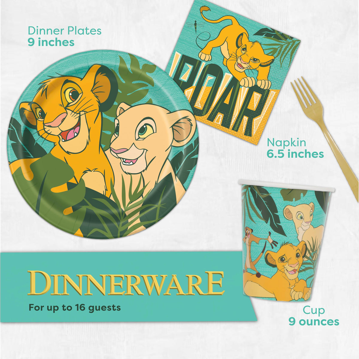 Unique Lion King cups for mess-free drinks and easy cleanup