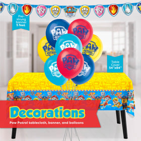Unique Paw Patrol balloons pack, festive color and photo-worthy moments.