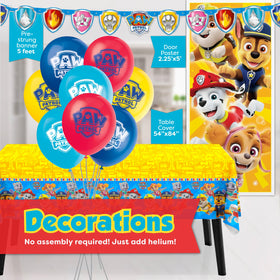 Unique Paw Patrol balloons pack adds festive color and ease