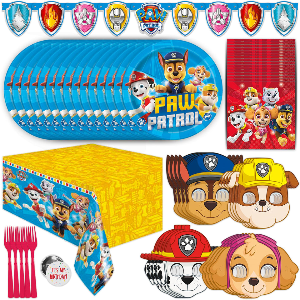 Unique Paw Patrol banner for a 60-inch party decor and ambiance
