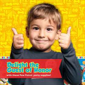 Unique Officially Licensed Paw Patrol collection highlights authentic branding for celebrations.