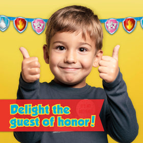 Unique Paw Patrol party decorations kit creates cohesive party vibes.