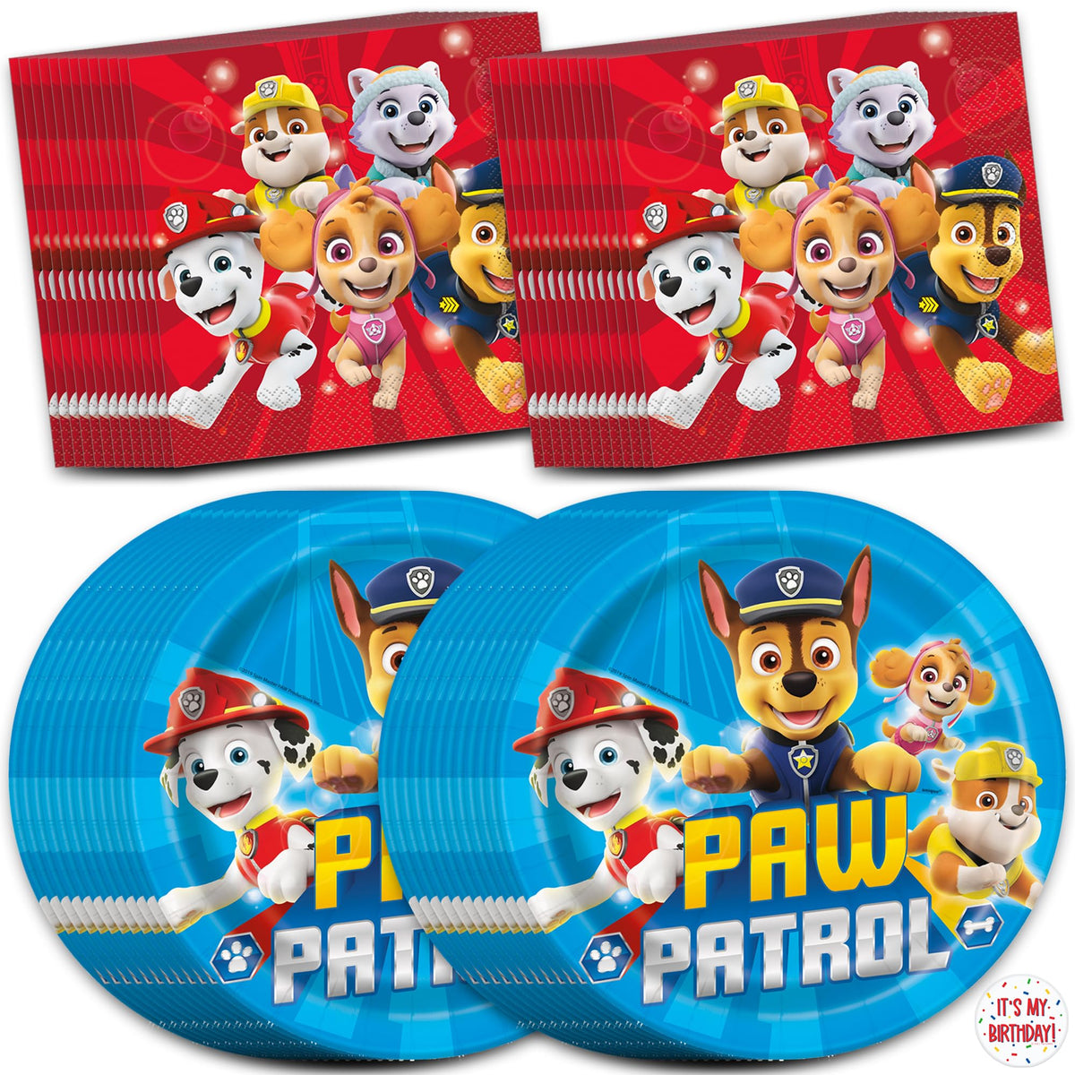 Unique Paw Patrol plates 9-inch for kid-friendly meals