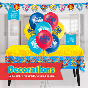 Unique Paw Patrol tablecloth 54x84 protects surfaces while creating a vibrant party backdrop