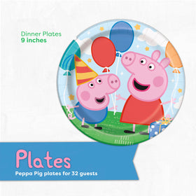 It's My Birthday sticker adds festive Peppa Pig fun to the celebration.