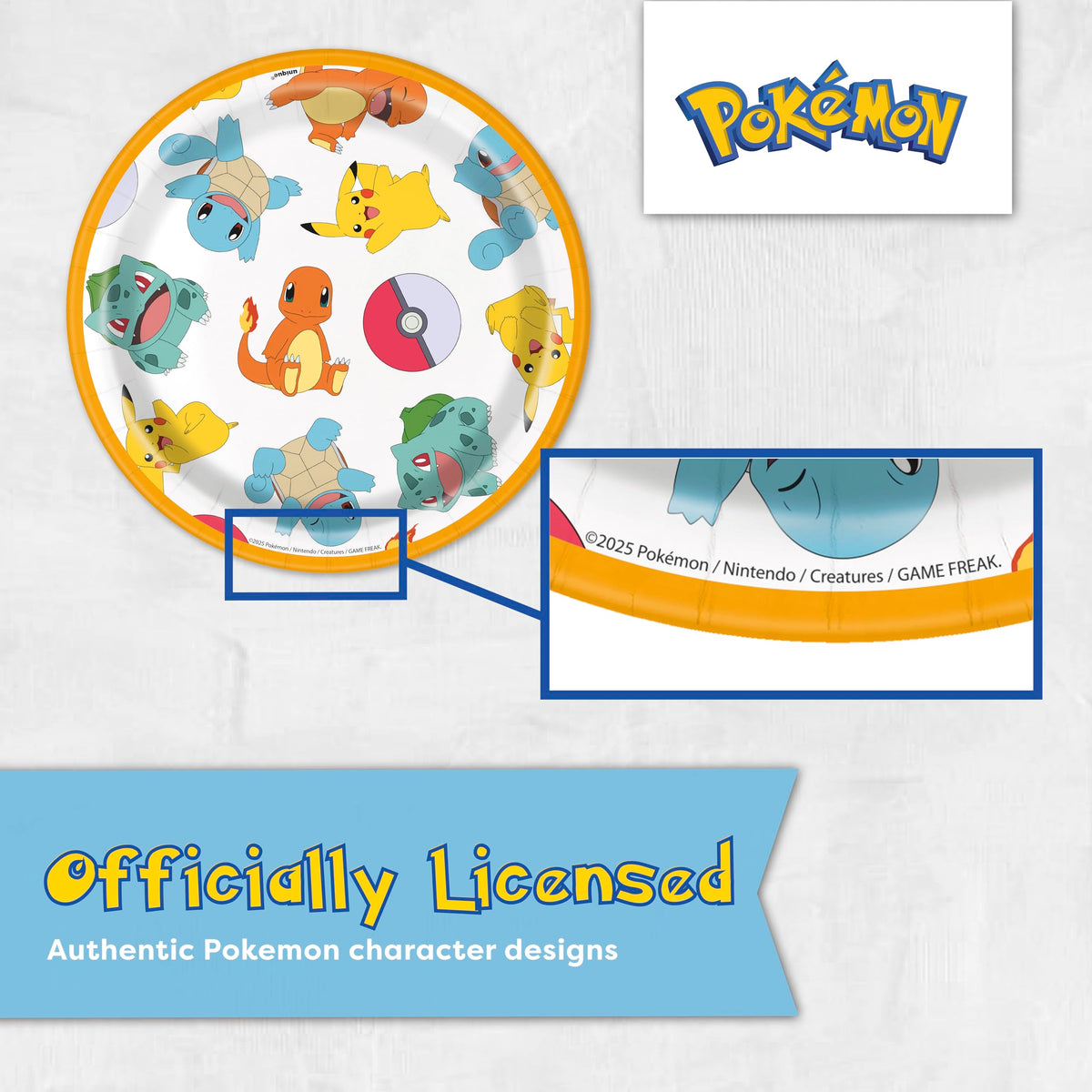 Unique Pokemon balloons eight-pack elevates the party atmosphere.