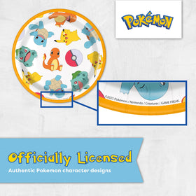Unique Pokemon balloons eight-pack elevates the party atmosphere.