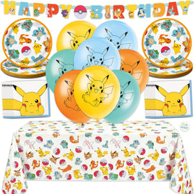 Unique Pokemon banner 75-inch—instant focal point for a festive party setup.