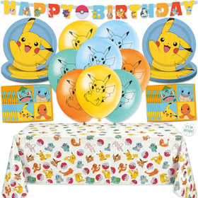 Unique Pokemon banner 75-inch backdrop for an instant festive focal point.