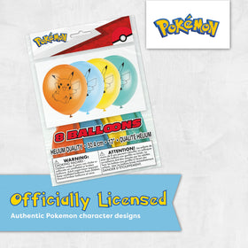 Unique Pokemon birthday sticker creates a personalized party moment.