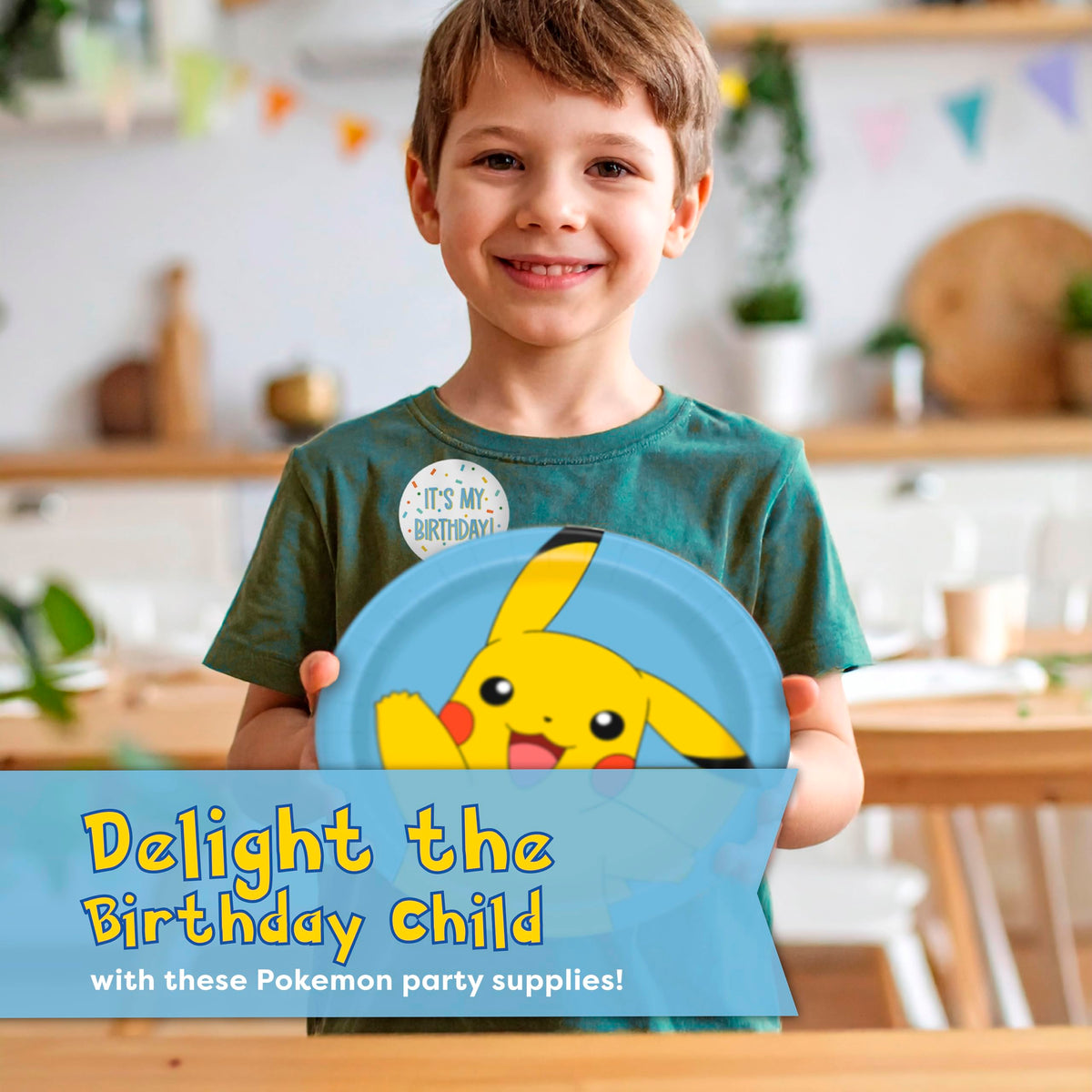 Unique Pokemon officially licensed packaging supports trusted branding and display.